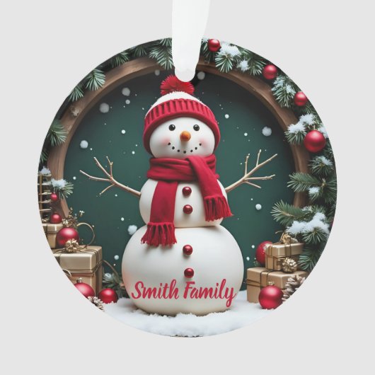 Weihnachten - Akryler Ornament (Vorderseite)