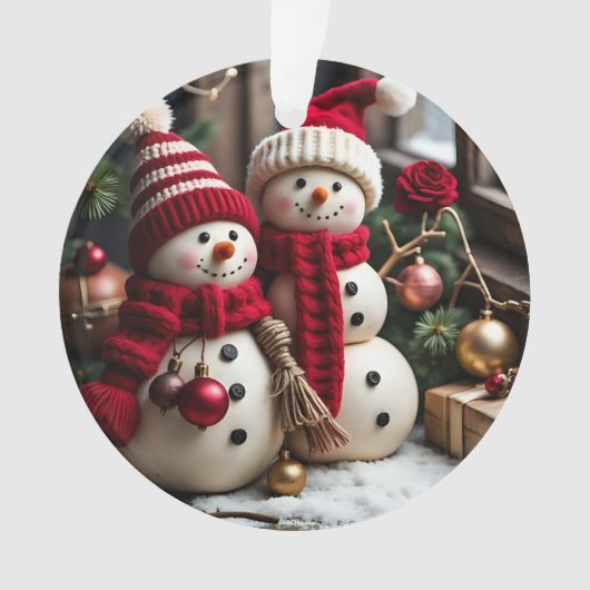 Weihnachten - Akryler Ornament (Vorderseite)