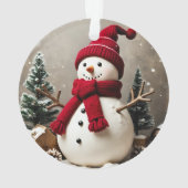 Weihnachten - Akryler Ornament (Rückseite)