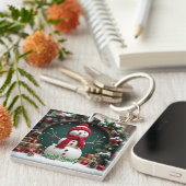 Weihnachten - Akryllischer Schlüsselanhänger (Vorderseite rechts)