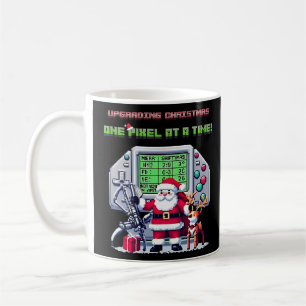 Weihnachten aktualisieren, 1 Pixel auf einmal! Kaffeetasse
