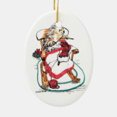 Weihnachten Alaska Wildlife Ornament (Hinten)