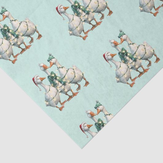 Weihnachten Albern Gänsefeiertag Jolly Seidenpapier (Ausschnitt)