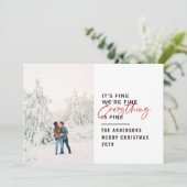 Weihnachten alles ist ein schönes typografisches F (Stehend Vorderseite)