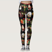 Weihnachten alles Leggings Ugly Sweater Party (Vorderseite)