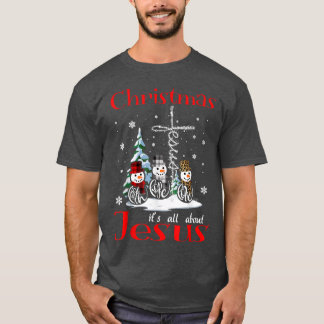 Weihnachten alles über jesus-Glaube Hoffnung Liebe T-Shirt