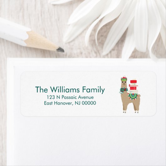 Weihnachten Alpaca (Insitu)