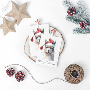 Weihnachten Alpaca, individuell anpassbar