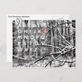 Weihnachten Alphabet (Vorne/Hinten)