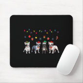 Weihnachten als Bulldogin5 Mousepad (Mit Mouse)