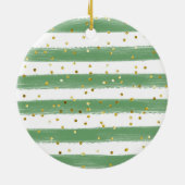 Weihnachten als Familie von drei Keramik Ornament (Hinten)