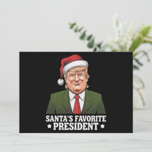 Weihnachten als Favorit des Präsidenten Funny Trum