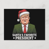Weihnachten als Favorit des Präsidenten Funny Trum (Vorderseite)