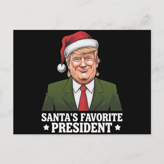 Weihnachten als Favorit des Präsidenten Funny Trum (Vorderseite)