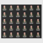Weihnachten als Favorit des Präsidenten Funny Trum Geschenkpapier (Flach)