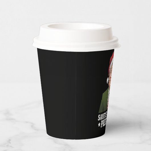 Weihnachten als Favorit des Präsidenten Funny Trum Pappbecher (Rechts)