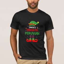 Weihnachten als Favorit in Peru T-Shirt