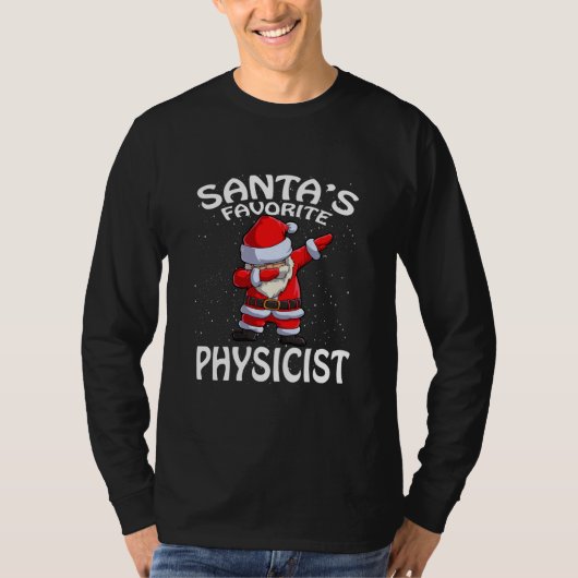 Weihnachten als Lieblingsphysiker T-Shirt (Vorderseite)
