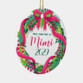 Weihnachten als Mimi Keramik Ornament (Rechts)