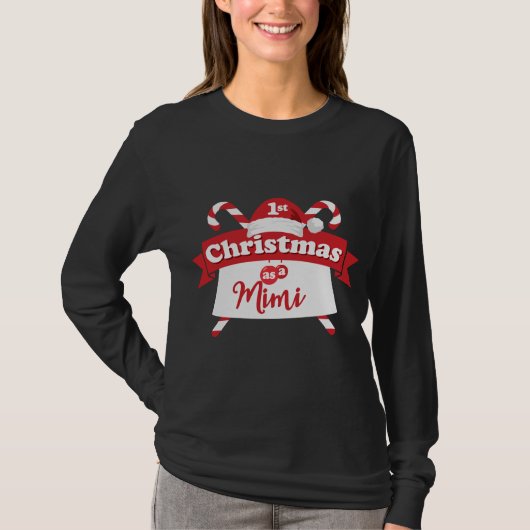 Weihnachten als Mimi T-Shirt (Vorderseite)