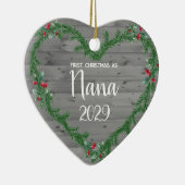 Weihnachten als Nana Keramik Ornament (Rechts)