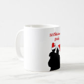 Weihnachten als Papa-Tasse Kaffeetasse (Vorderseite Links)