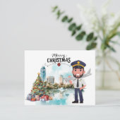 Weihnachten als Pilot (Stehend Vorderseite)