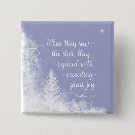 Weihnachten - Als sie den Stern sahen Button