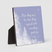 Weihnachten - Als sie den Stern sahen Fotoplatte (Vorderseite)