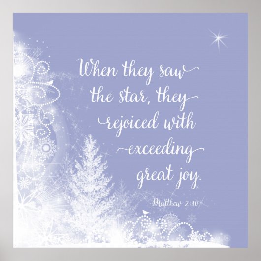 Weihnachten - Als sie den Stern sahen Poster (Vorne)