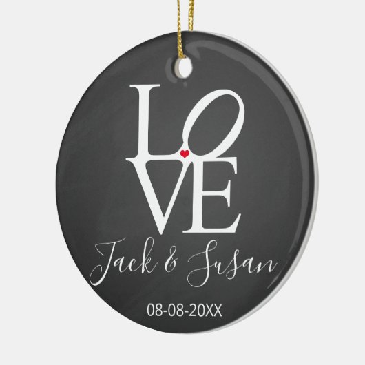 Weihnachten als Weihnachten und Weihnachten der Li Keramik Ornament (Links)