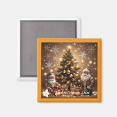 "Weihnachten als Weihnachtsfest" Magnet (Vorderseite/Rückseite)