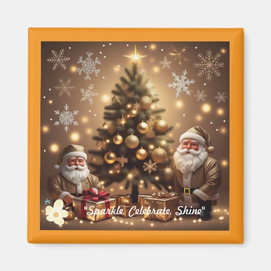 "Weihnachten als Weihnachtsfest" Magnet (Vorne)