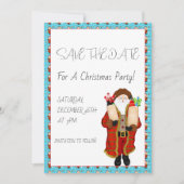 Weihnachten als Weihnachtsgeschenk Save The Date (Vorderseite)