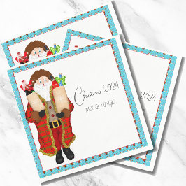 Weihnachten als Weihnachtsgeschenk Serviette