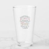 Weihnachten am 4. Juli Eiscreme USA Glas (Rückseite)