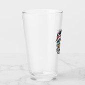 Weihnachten am 4. Juli Eiscreme USA Glas (Rechts)