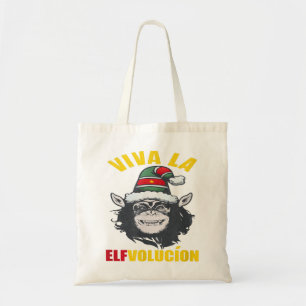Weihnachten am Affen, Viva la Evolution Revolution Tragetasche