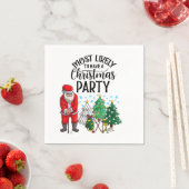 Weihnachten am besten zu Weihnachten Party Serviette (Beispiel)