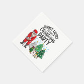 Weihnachten am besten zu Weihnachten Party Serviette (Ecke)