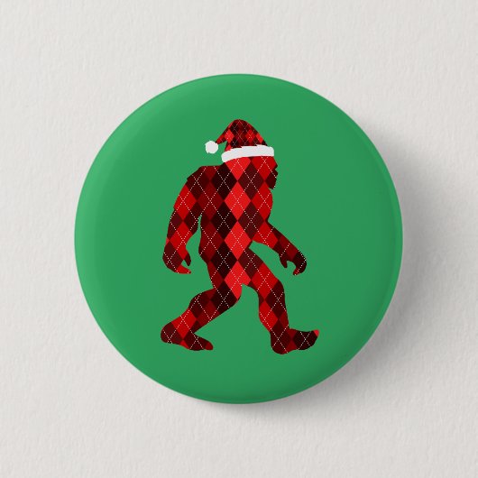 Weihnachten am Bigfoot - Weihnachten Button (Vorderseite)