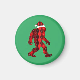 Weihnachten am Bigfoot - Weihnachten Magnet