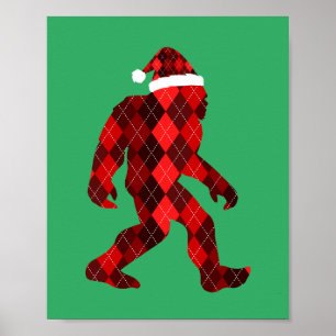 Weihnachten am Bigfoot - Weihnachten Poster