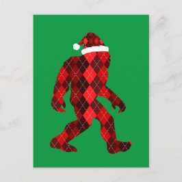 Weihnachten am Bigfoot - Weihnachten Postkarte