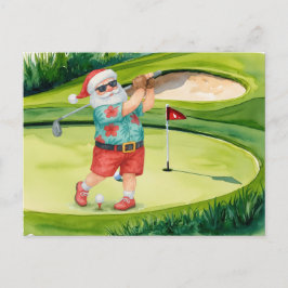 Weihnachten am Golf mit dem Weihnachtsmann