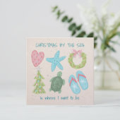 Weihnachten am Meer (Stehend Vorderseite)