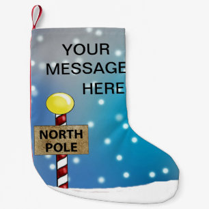 Weihnachten am Nordpol Kleiner Weihnachtsstrumpf