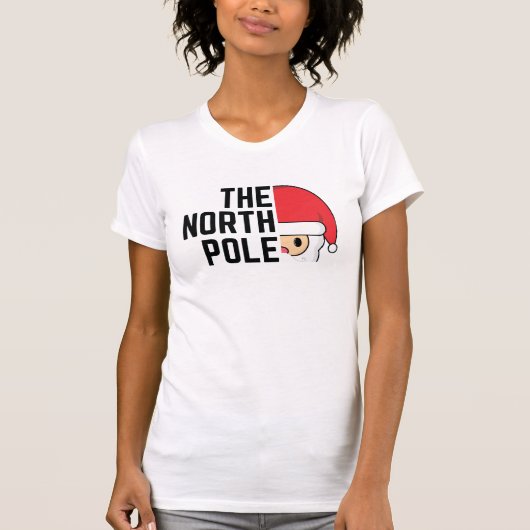 Weihnachten am Nordpol T-Shirt (Vorderseite)