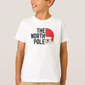 Weihnachten am Nordpol T-Shirt (Vorderseite)