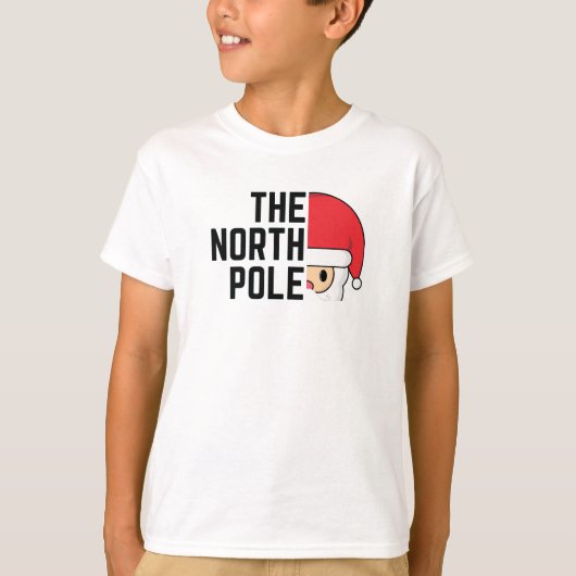 Weihnachten am Nordpol T-Shirt (Vorderseite)